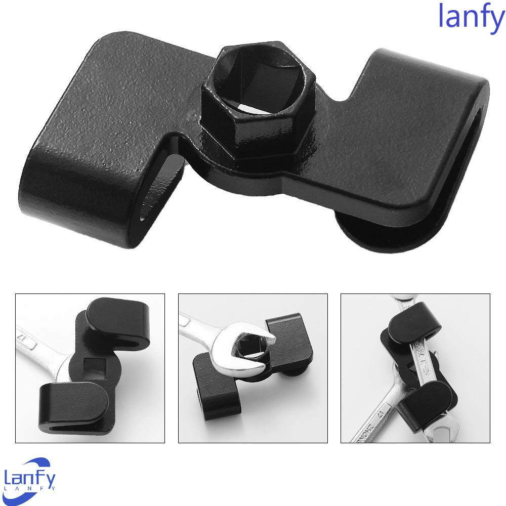 Lanfy Kunci Inggris Extender Adapter Hex Metal Universal Alat Perbaikan Rumah Spanner Konversi Driver Extension Tool