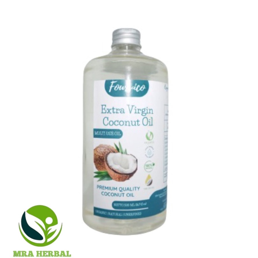 

Fourvico Extra Virgin Coconut Oil | Vco Fouvico | Minyak Kelapa Murni - 500ml
