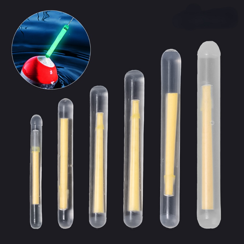 2/5 Pcs Universal Outdoor Transparan Memancing Menandai Luminous Rod/ Portable High Quality Fluorescent Floating Lightstick