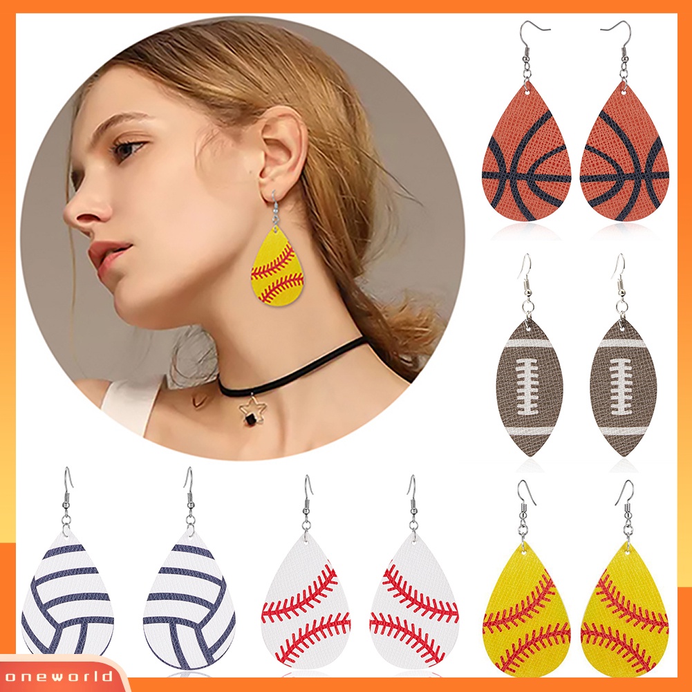 [WOD] Wanita Fashion Tetesan Air Bentuk Bola Menjuntai Eardrop Kait Anting Perhiasan Pesta