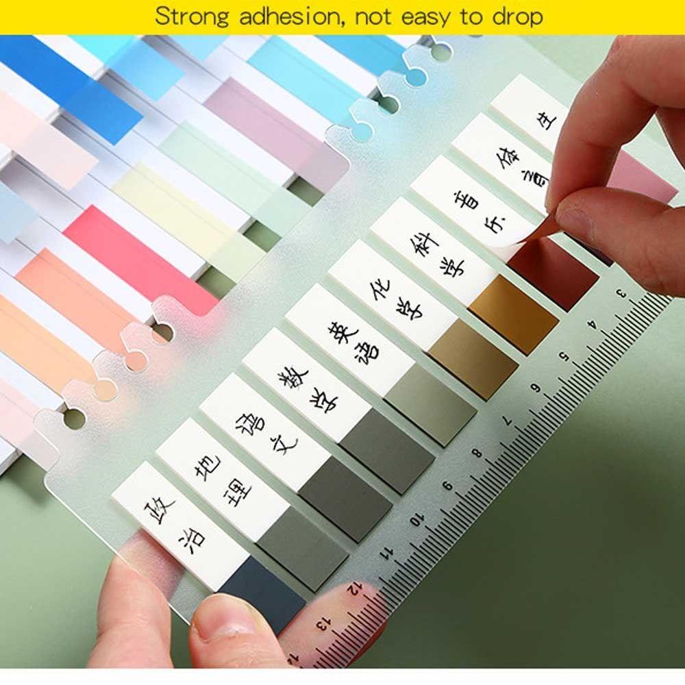 Nanas Sticky Notes Stationery Novelty Tab Strip Bookmark Perlengkapan Kantor Label Loose-leaf