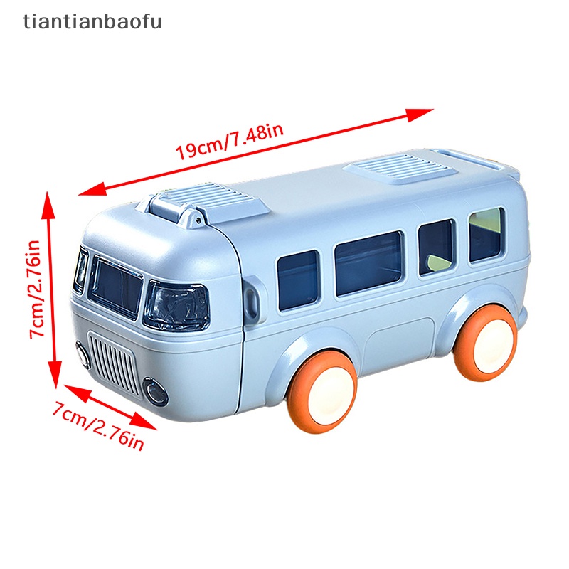 [tiantianbaofu] Gelas Air Jerami Mobil Anak Musim Panas Bus Cangkir Bayi Straw Bottle Water Bottle Boutique