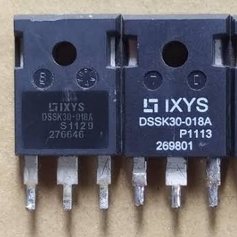 2 Buah 2Pcs DSSK30-018A To-247 IXYS DSSK 30 018A D55K30-018A Schottky Dioda 2x15A Transistor Diode 3