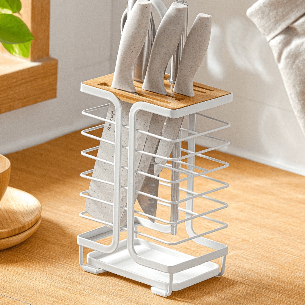 Knife Holder Tempat Penyimpanan Pisau Gunting Minimalis