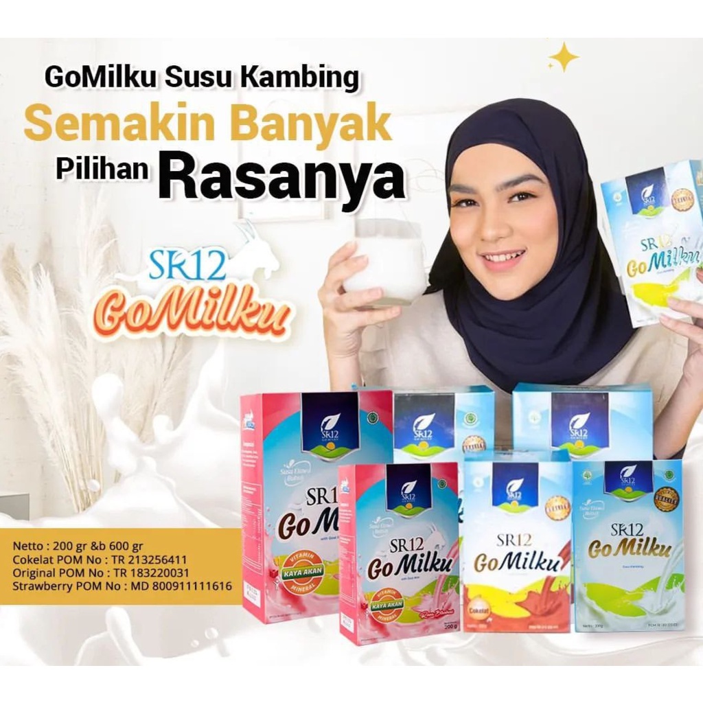 

Susu Kambing Etawa Gomilku SR12 Ori / Susu Kambing Plus Herbal / MENINGKATKAN DAYA TAHAN TUBUH/BPOM/HALAL