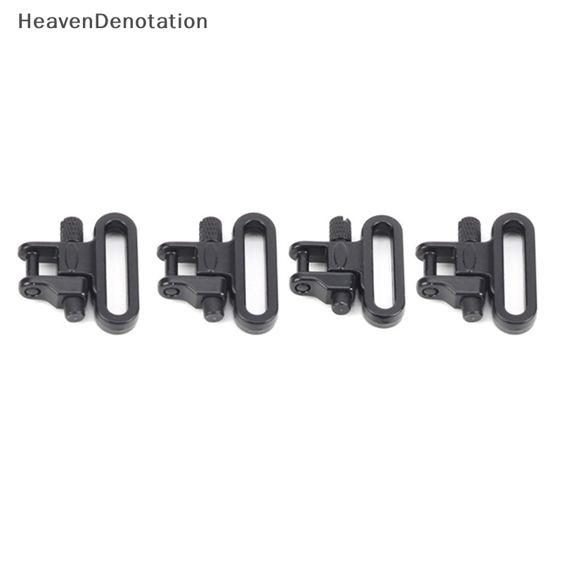 [HeavenDenotation] 1pcs Tactical Rifle Sling Swivels Mount Adapter Attachment Clips Heavy Duty 300lb Quick Detach Outdoor Hung Gun Aksesoris HDV