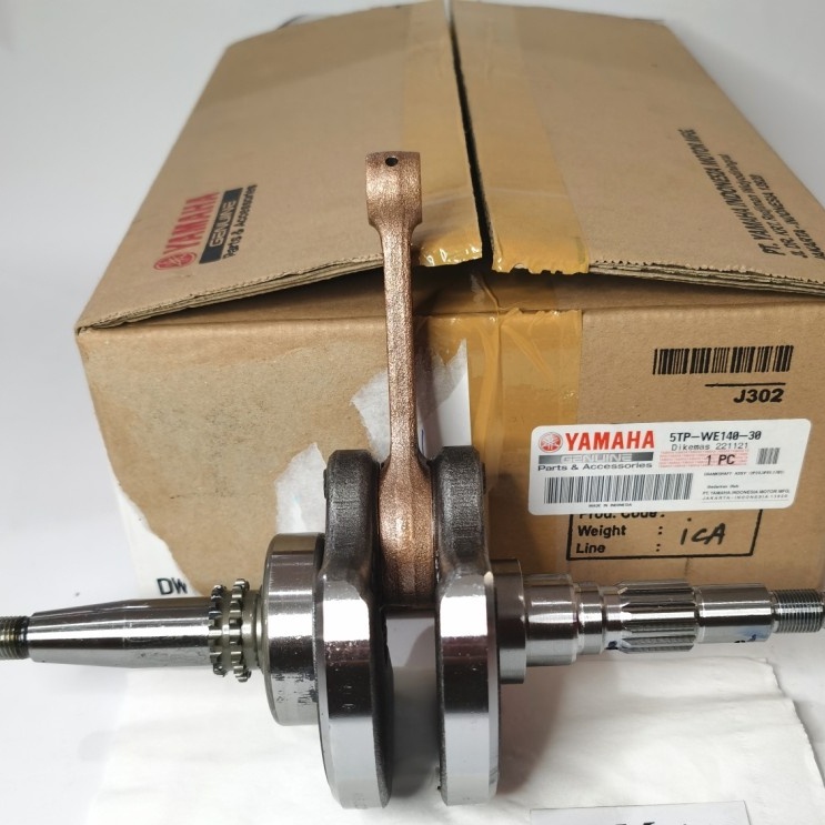 Crankshaft Bandul Kruk As Yamaha Jupiter Z Burhan VEGA R 5TP-WE140-20/30 ORIGINAL YAMAHA GENUINE PAR