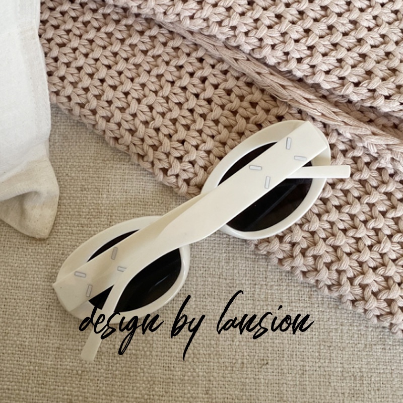 Aesthetic Shades Sunglasses UV400 Untuk Wanita/Pria Eyeglasses Colour