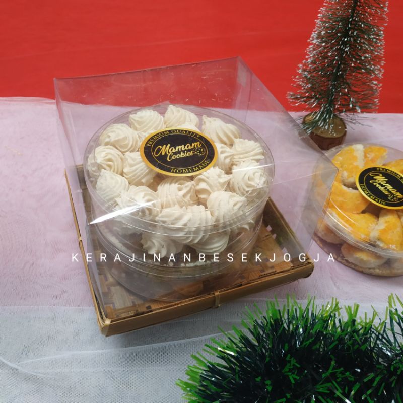 

[ NEW PACKAGING ] HANTARAN MIKA MURAH /hantaran manten/seserahan/besek Jogja/piring panjang/kue kering/kue lebaran/besek cantik murah
