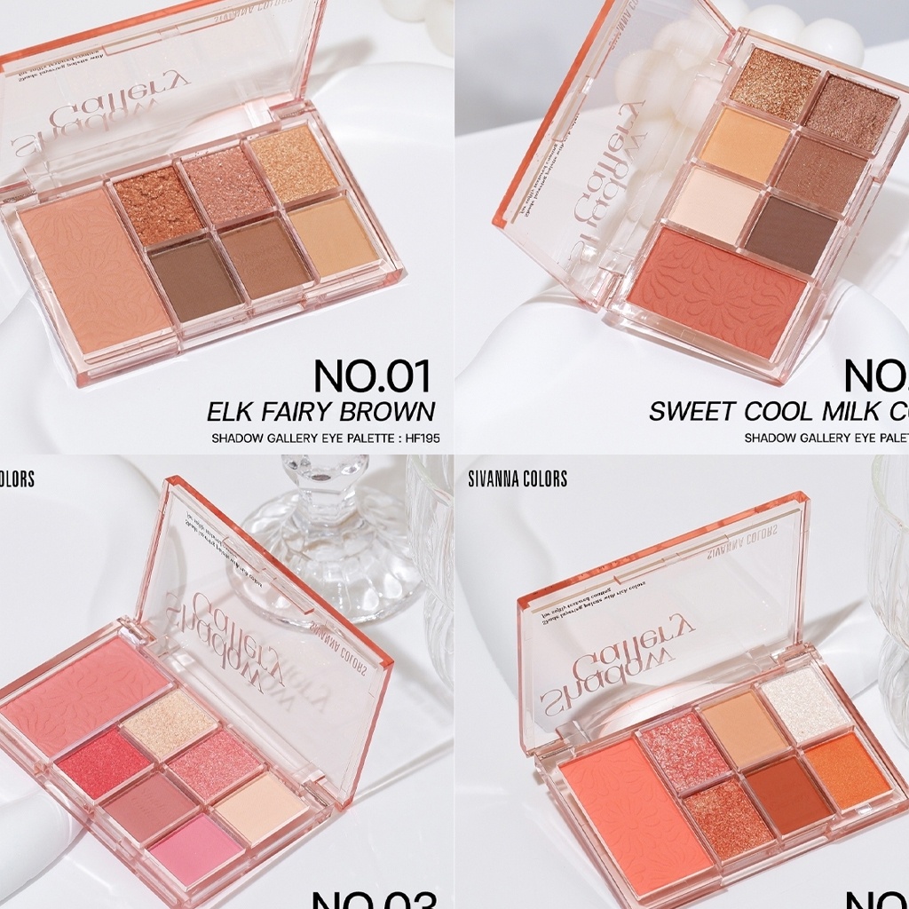 Sivanna Colors Shadow Gallery Eye Palette | Eyeshadow HF195