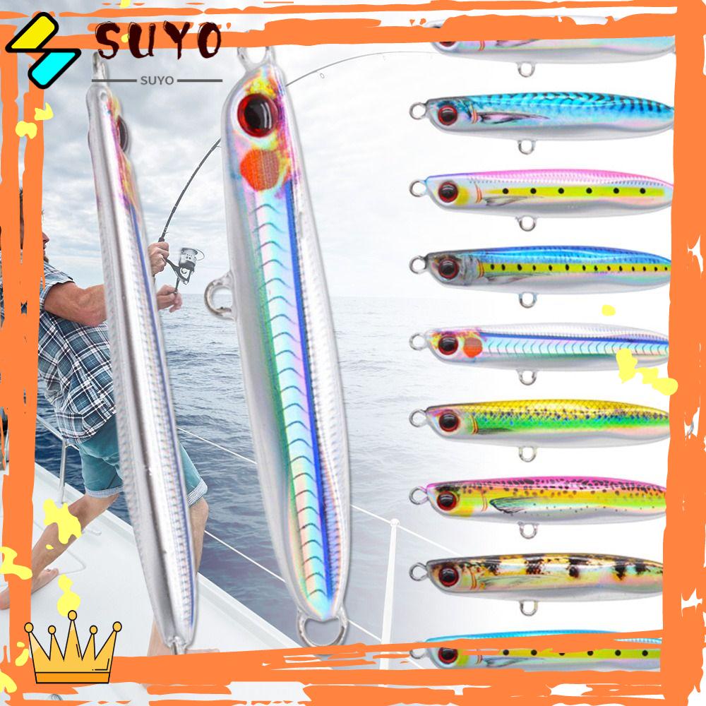 Suyo Umpan Pancing Metal 3d printed Ikan Kecil 32G Spanyol