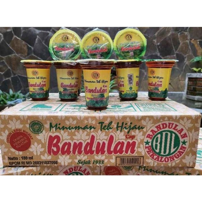 

Minuman Teh Hijau Bandulan 80ml Sedus isi 24pcs