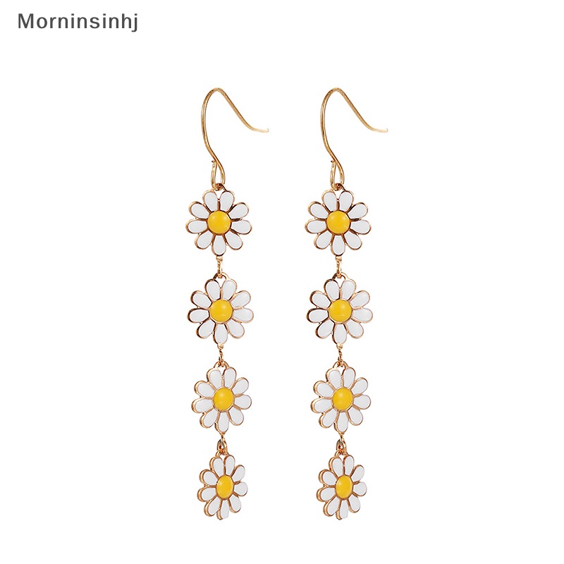 Mornin 1pasang Anting Liontin Daisy Warna-Warni Lucu Kepribadian Sederhana Fashion Anting Unik Untuk Wanita Perhiasan Pesta Hadiah Ulang Tahun id