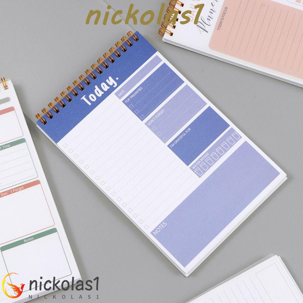 Nickolas1 A5 To Do List Notepad Sekolah 50lembar Check It Stationery Siswa Studing Perencanaan Jadwal Planner