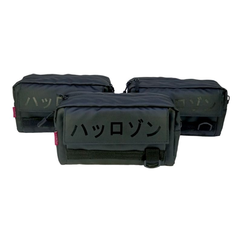 Tas Unisex WATERPROOF Cowo-Cewe hardbox Hallozon Subhy - Pounch Bag - Handbag - Clutchbag - Slingbag  IMG STORE