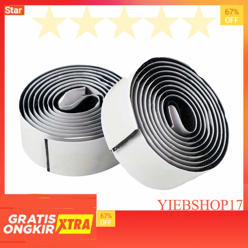 

TaffPACK Lakban Velcro Hook and Loop Magic Nilon Sticker 1 Meter - ZNK006