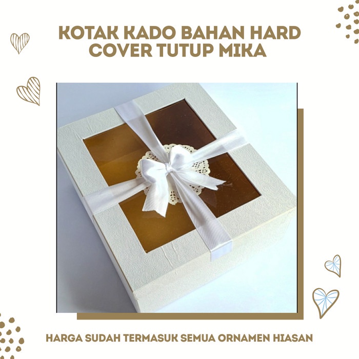 

Promo Terjangkau KOTAK KADO BAHAN HARD COVER TUTUP MIKA UNTUK KADO/SOUVENIR/SESERAHAN