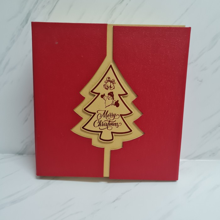 

Promo Terlaris COD Box Magnet tengah 22x22x8 cm / kotak kue lapis legit hard box - MT xmas tree