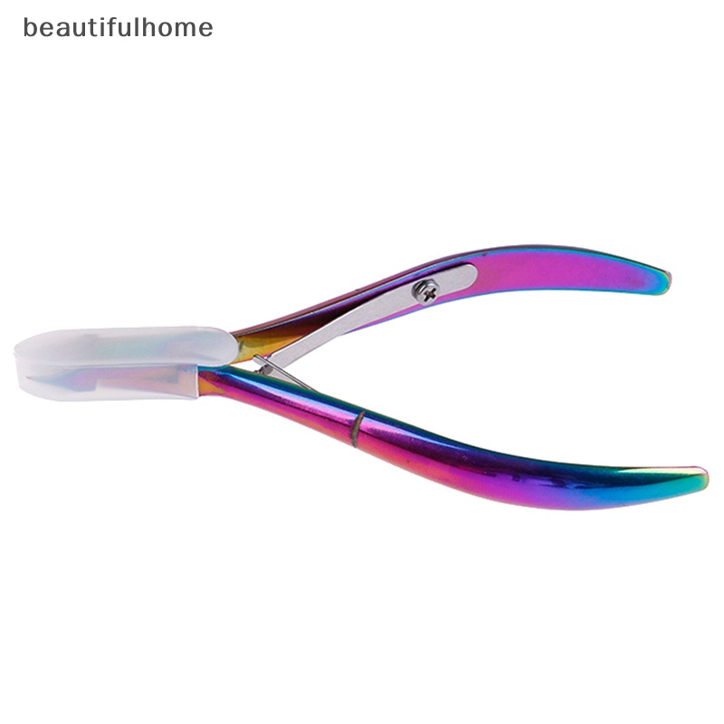 {Cantikhome} 1pcs Alat Gunting Kuku Nail Art Cuticle Nipper Cutter Pedicure Clipper Stainless Steel  .