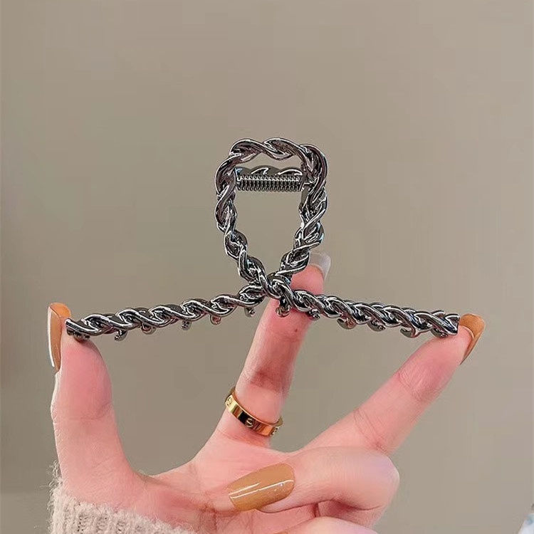 BIG SIZE !! JEPIT RAMBUT KOREA FASHION METAL JEPIT RAMBUT  / AKSESORIS RAMBUT / HAIRPIN KOTAK UNTUK WANITA