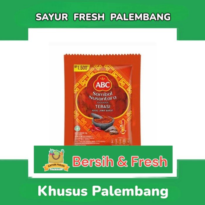 

Sambal Terasi ABC - Sayur Fresh Pasar Perum