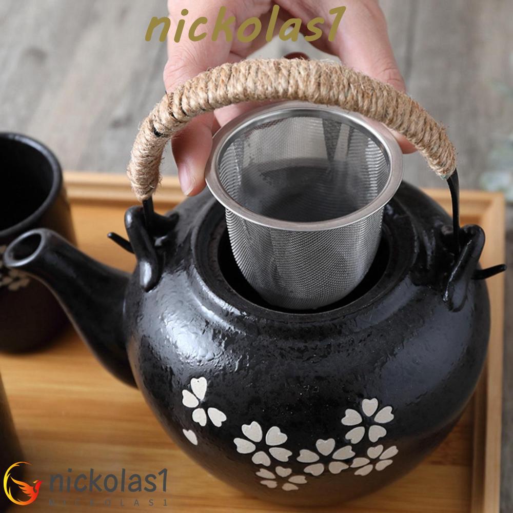 Nickolas1 Tea Infuser Diameter 5-9.5CM Cups Stainless Steel Reusable Saringan Bumbu Herbal Dapur