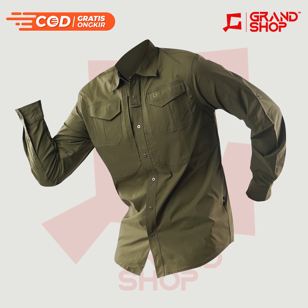 Kemeja Lengan Panjang Cartenz Tactical Killzone V4