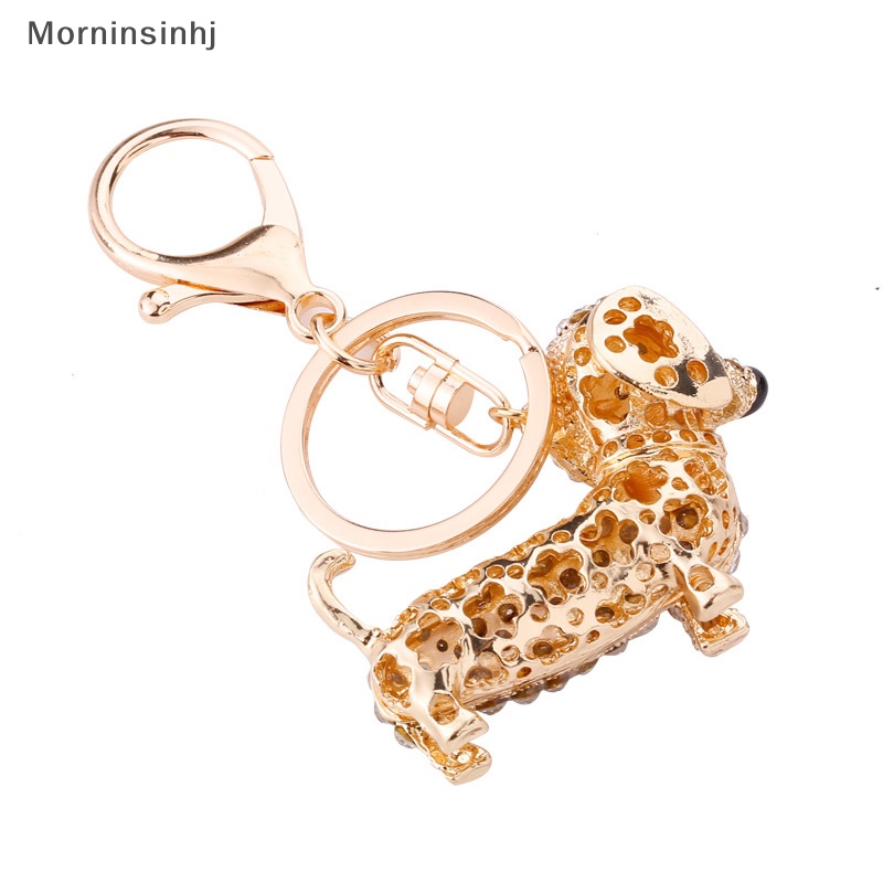 Mornin Fashion Dog Dachshund Gantungan Kunci Mobil Gantungan Kunci Pesona Liontin Keys Holder Keyring id