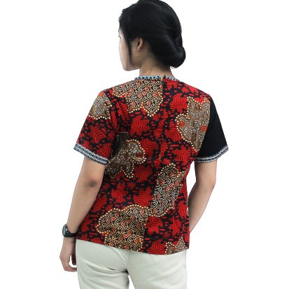 Blouse Batik kombinasi