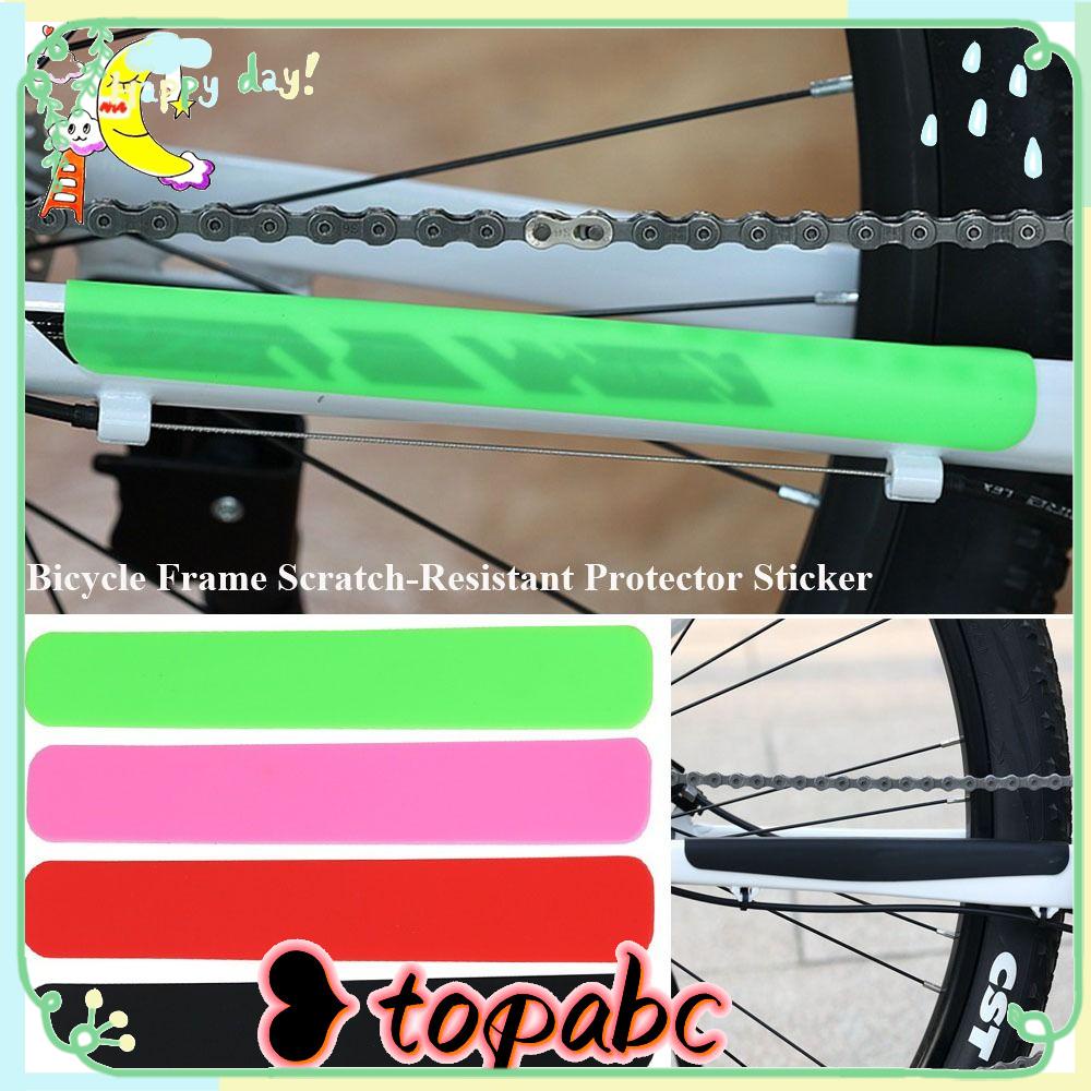 TOP 2pcs Pelindung Rantai Sepeda 5warna MTB Road Bike Protect Sticker Anti Gores Stiker