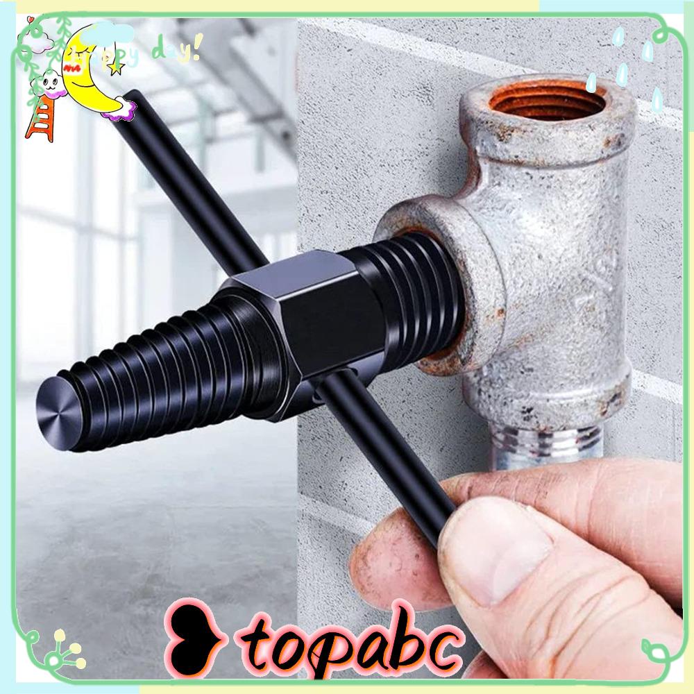 TOP Kawat Rusak Extractor Household Triangle Valve 1/2 ''3/4'' Pembuka Baut Pipa