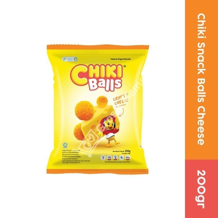 

Chiki Snack Balls Cheese 200g