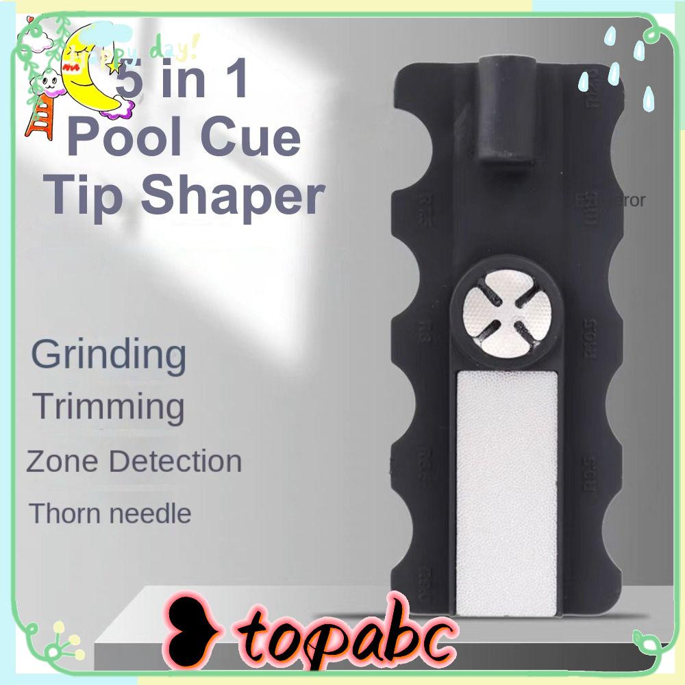 TOP Cue Tip Shaper Billiard Snooker Efektif Dan Cepat Perbaikan Kolam Renang Cue Tip Shaper