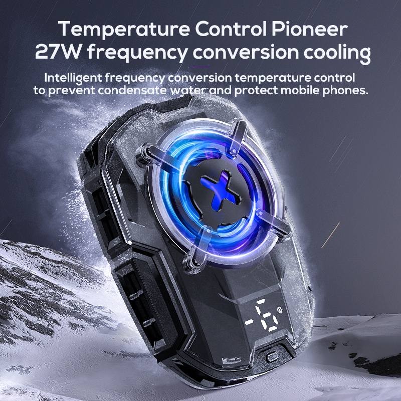 MEMO DL16 Fancooler Mobile Phone Cooler Cooling Fan Radiator 27W 3 Speed