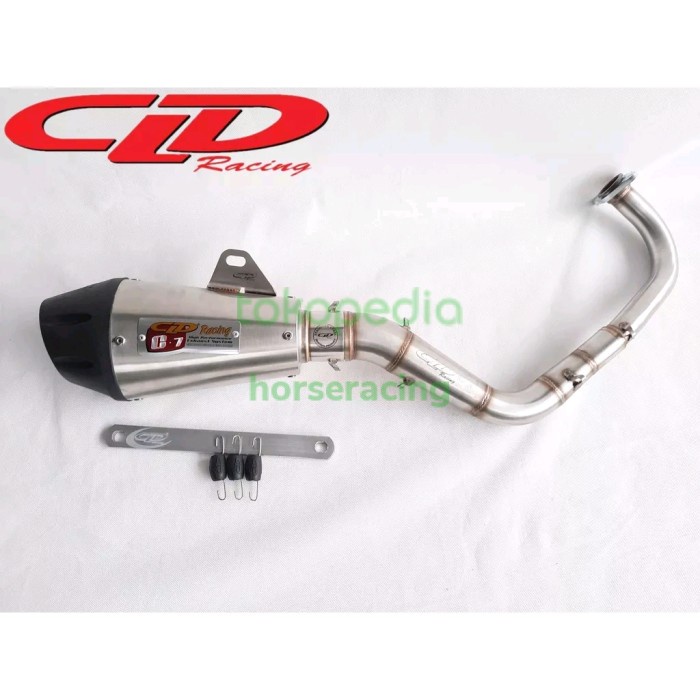 KNALPOT CLD C7 SERIES MIO J MIO M3 MIO 125 XRIDE FINO FI SOUL GT FREGO