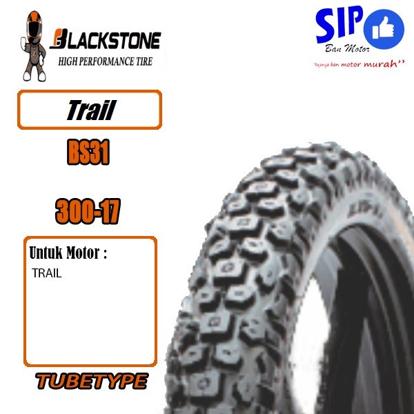 Ban Motor Trail Blackstone BS 31 300 17 Tubetype