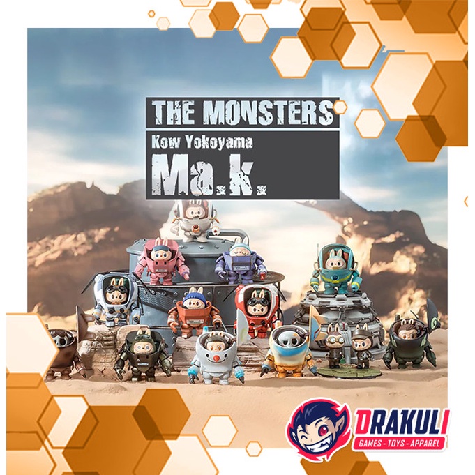 Toys Pop Mart The Monsters x Kow Yokoyama Ma.K. Series Blind Box
