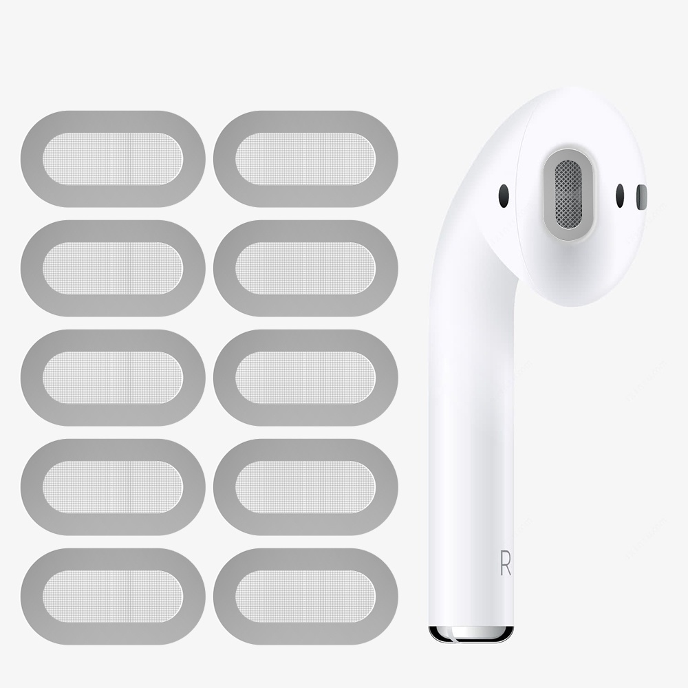 Untuk Airpods1 2 Port Earphone Filter Debu Yang Dapat Diganti/ Lubang Suara Tahan Debu Mesh Stiker Perekat Jaring Anti Debu Untuk Airpods