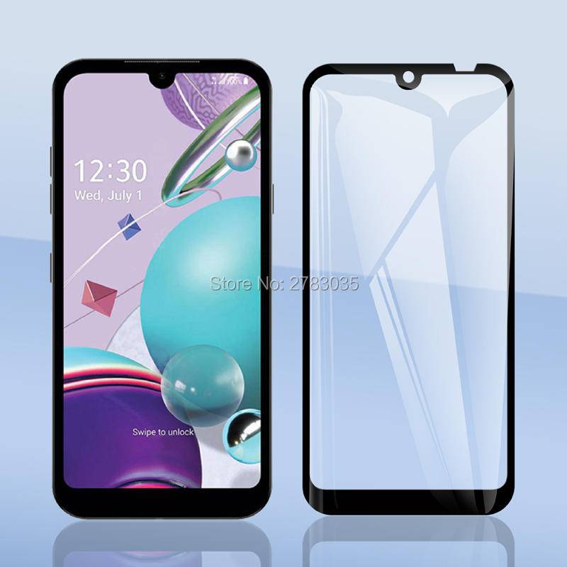 Untuk LG Airsto 54 Escape Plus 3q92 Q70 Q62 Q61 Q60 9D Full Cover Diperkeraskan Tempered Glass Film Pelindung Layar Protect Guard Untuk LG Arena Prime2 Q52 Q51 Q31 Journey Fortune3