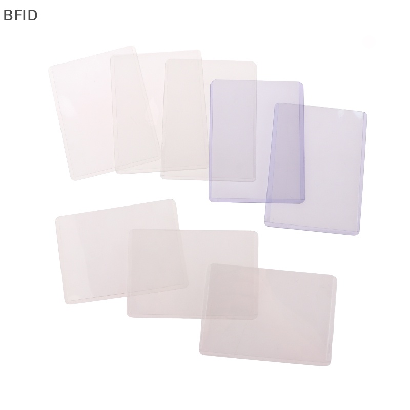 [BFID] 10pcs Top Loader Card Holder Protector Photocard Kartu Gaming Lengan Luar Untuk Board Game Basket Olahraga Slot Kartu [ID]