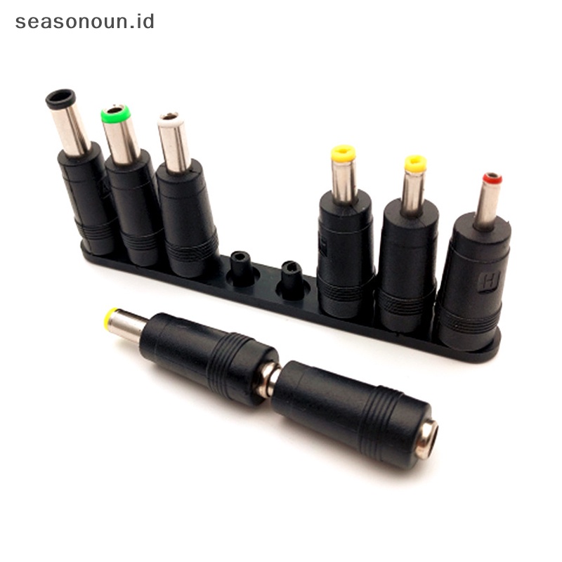 Suketeasonoun 8pcs/set alfin 5.5lusin 2.1 parkit erkapemale erkapack suketlug suketdapter suketonnectors jejeips suketower mustofadaptor .
