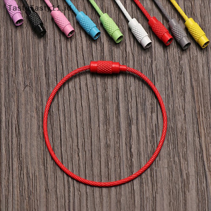 Kampasaste simboasty 10pcs 1.5*150mm galihtainless alfinteel alfinircle galihoop kampas sepuh erkapeychain stapelope alfinutdoor stapelools .