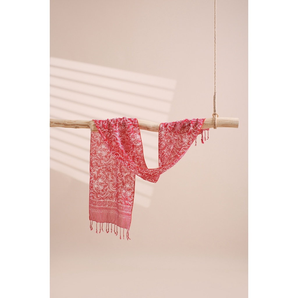 RATU - Scarf Batik D20 Red