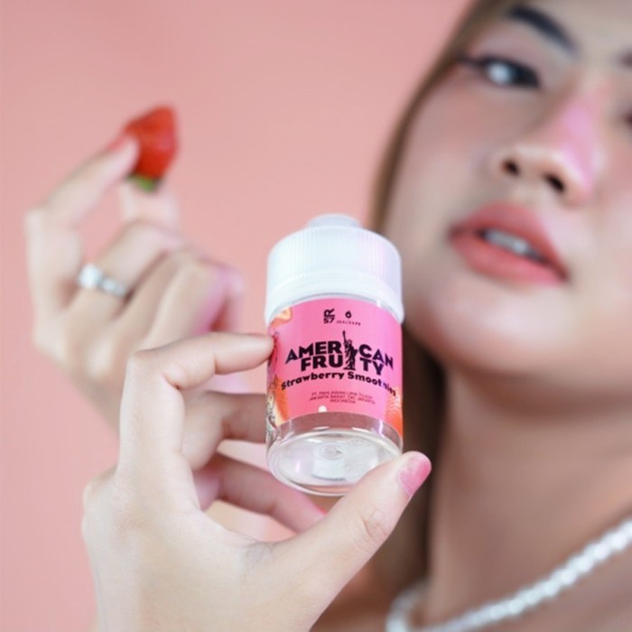NEW FLAVOUR AMERICAN FRUITY STRAWBERRY SMOOTHIES 60ML AUTHENTIC
