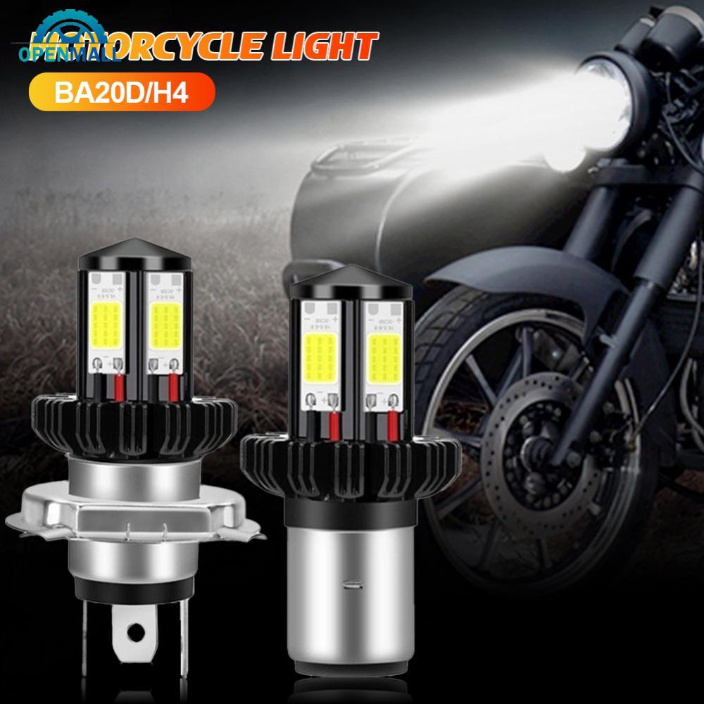 Openmall BA20D/H6/H4 Lampu Bohlam LED Motor Hi Lo beam Headlight Moto LED Lampu Depan Motor DC 12V B9H5