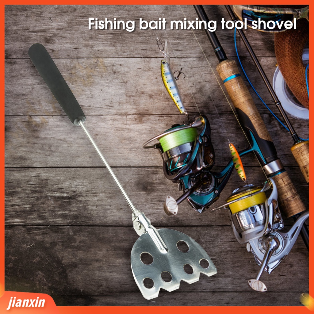 (In Stock) Sekop Umpan 6lubang Tahan Lama Tahan Korosi Fishing Tackle Sekop Umpan Udang Praktis Untuk Pecinta Pancing