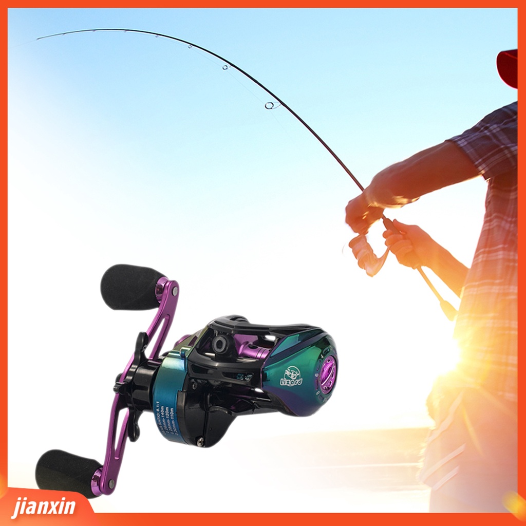 (In Stock) Roda Pancing Gulungan Umpan Rem ic 8.1:1 Multi Warna Untuk Angling