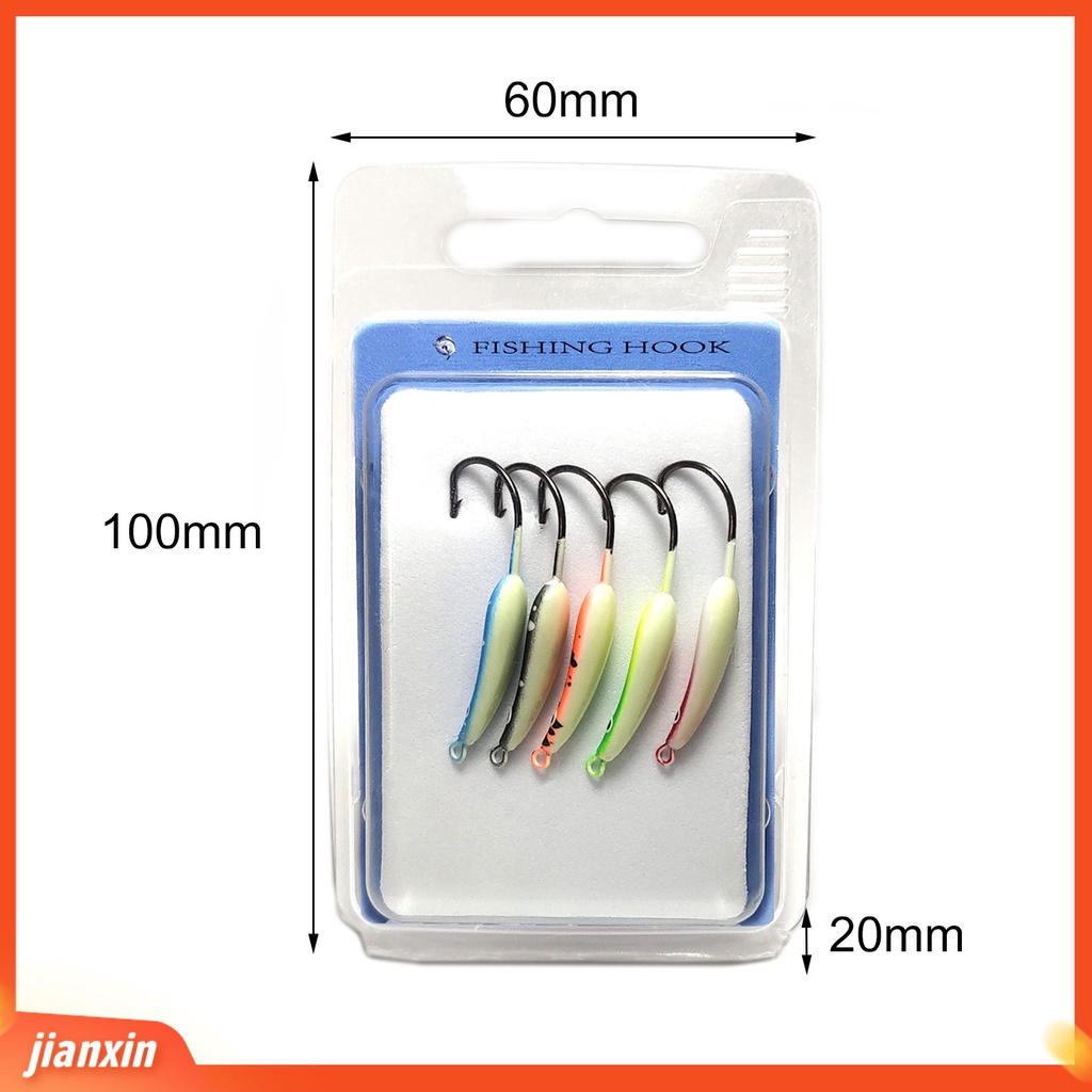 (In Stock) 5Pcs /Set 3.5cm 2.7g Umpan Pancing Berbentuk Tikus Anti Gores Logam Mini Memancing Crankbait Wobbler Lure Untuk Outdoor