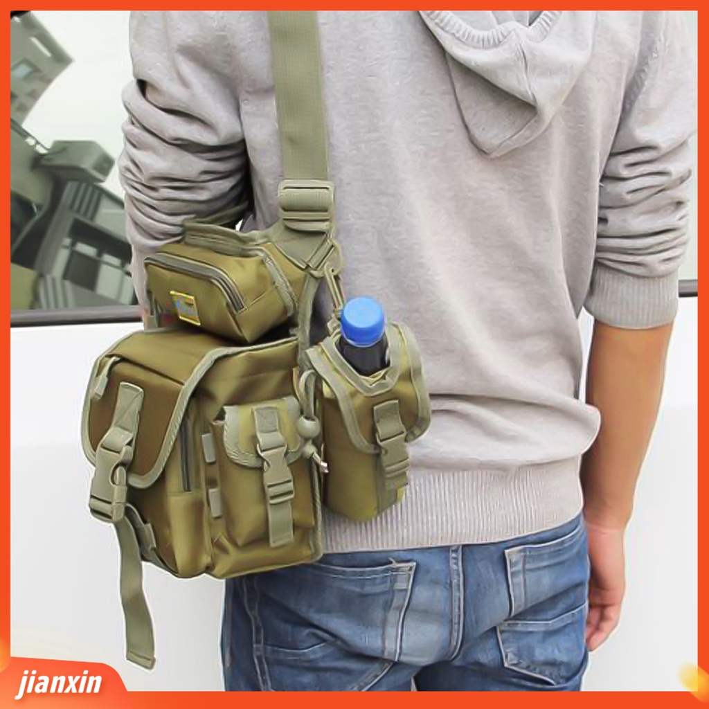(In Stock) Outdoor Fishing Gear Waist Pack Leg Bag Tackle Tools Botol Penyimpanan Fanny Pouch