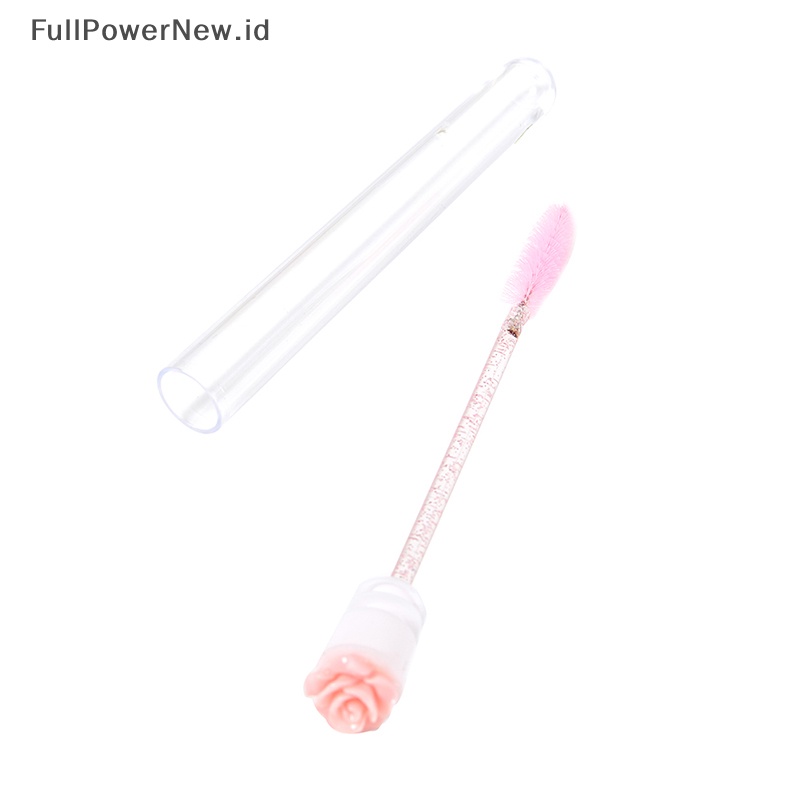 Power 5PCS Elash Extension Alat Sikat Alis Bulu Mata Maskara Wands Tube Reusable ID
